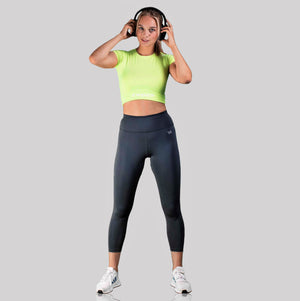 Kwench Hustle Womens Gym Yoga top Tshirt Tank Thumbnails-7