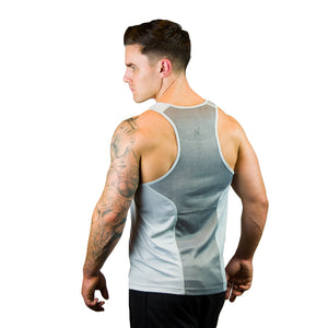 Kwench Mens Gym yoga workout Vest Tank Stringer Thumbnails-2