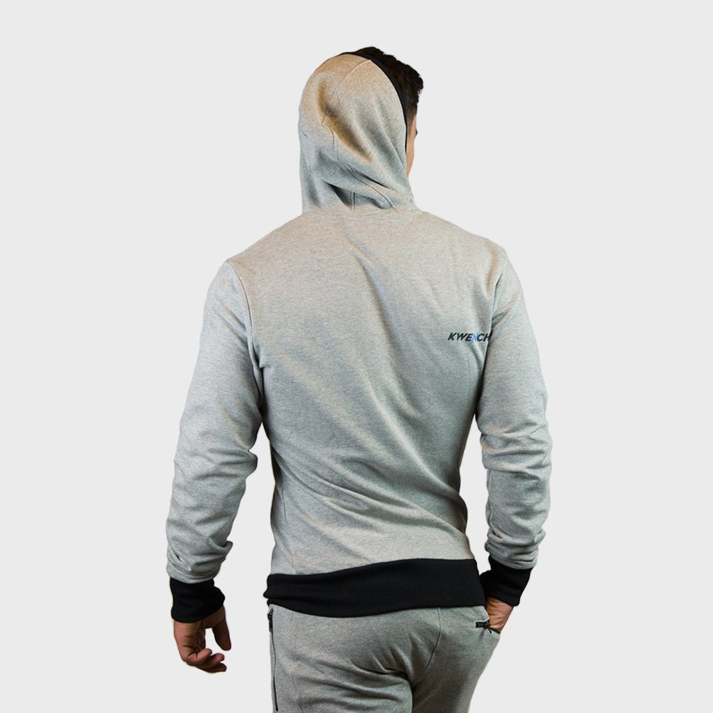 Kwench Mens Gym Fitness Athleisure Workout Hoodie