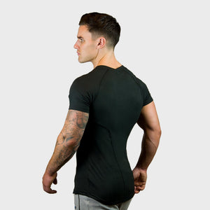 Kwench Mens Gym Workout body Fit Tshirt Thumbnails-2