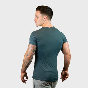 Vibe Body Fit T-Shirt | Green Thumbnails-2
