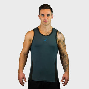 Kwench Mens Yoga and Gym Vest Tank Stringer Gladiator Main-image