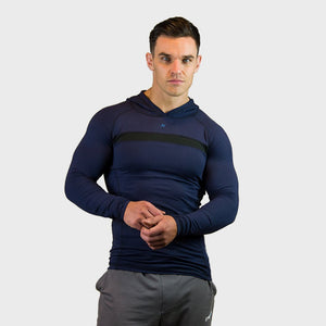 Kwench Crux Mens long sleeve Gym Yoga Workout Tshirt hoodie  Main-image