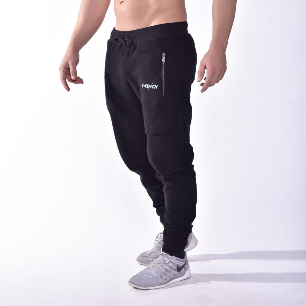 Elastic Waist Slim Fit Gym Track Pants Men Running Sports Joggers - China  Slim Fit Joggers and Running Joggers price | Made-in-China.com