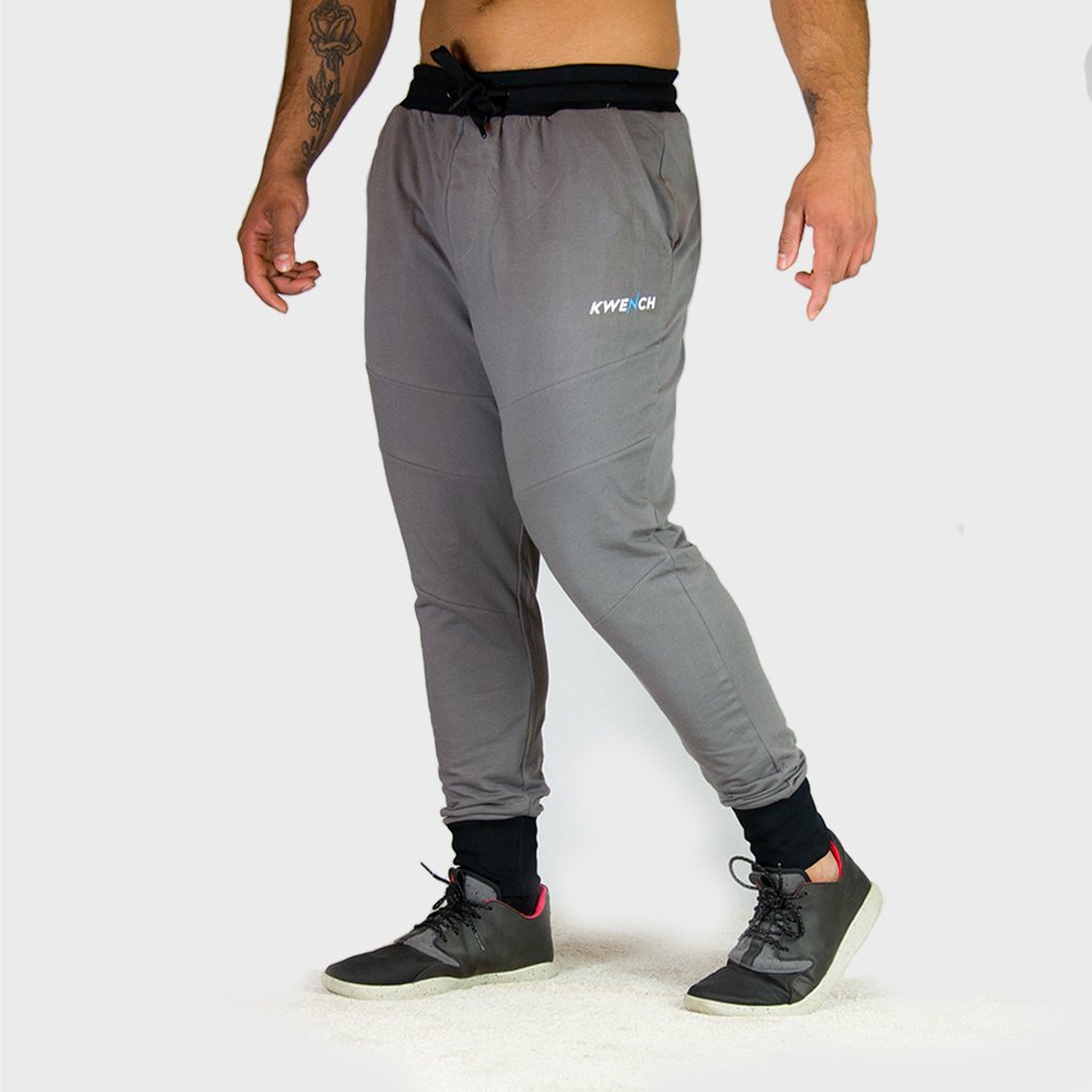 Kinetic Trackpants (Tapered) | Grey - Kwench