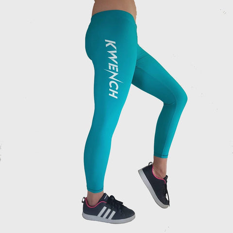 Kwench Womens Yoga Gym Fitness workout Squat proof Crop  Leggings 